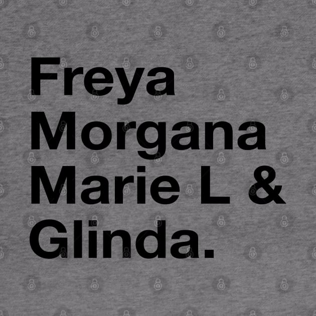 Freya Morgana Marie L & Glinda by RuftupDesigns